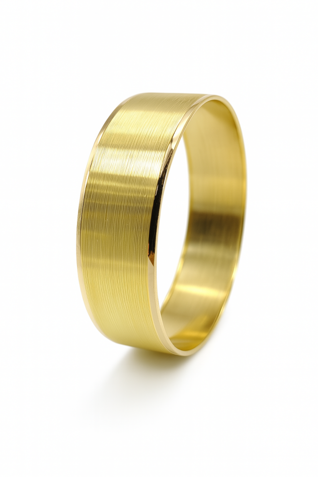 22 Ayar 20 Gr Düz Altın Bilezik 20 mm