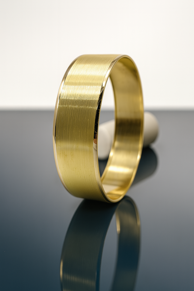 22 Ayar 20 Gr Düz Altın Bilezik 20 mm