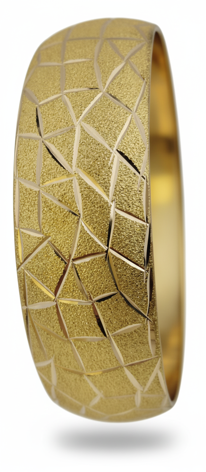 22 Ayar 20 Gr Oval Altın Bilezik 20mm